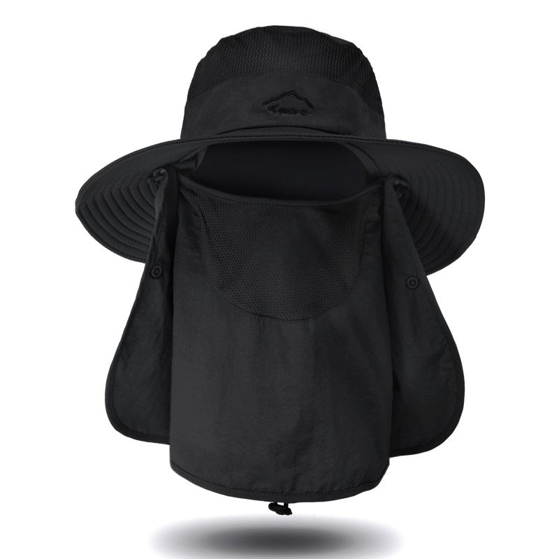 Topi nelayan, topi matahari pr - Fishing Mask Sun Protection ulasan dan harga