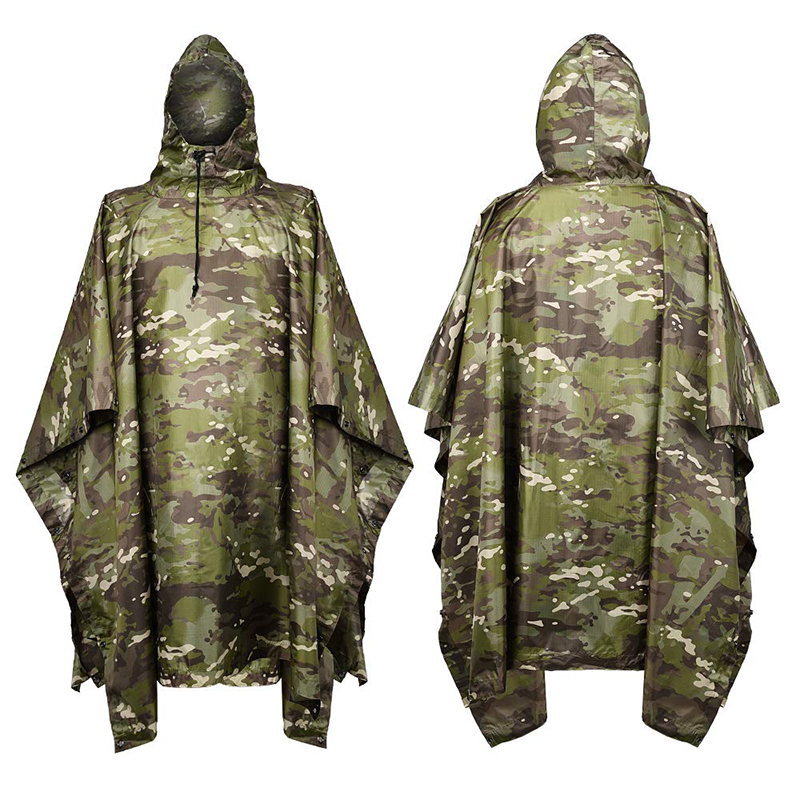 Jas Hujan Kamuflase Taktis Pon - Fishing Rain Suit ulasan dan harga