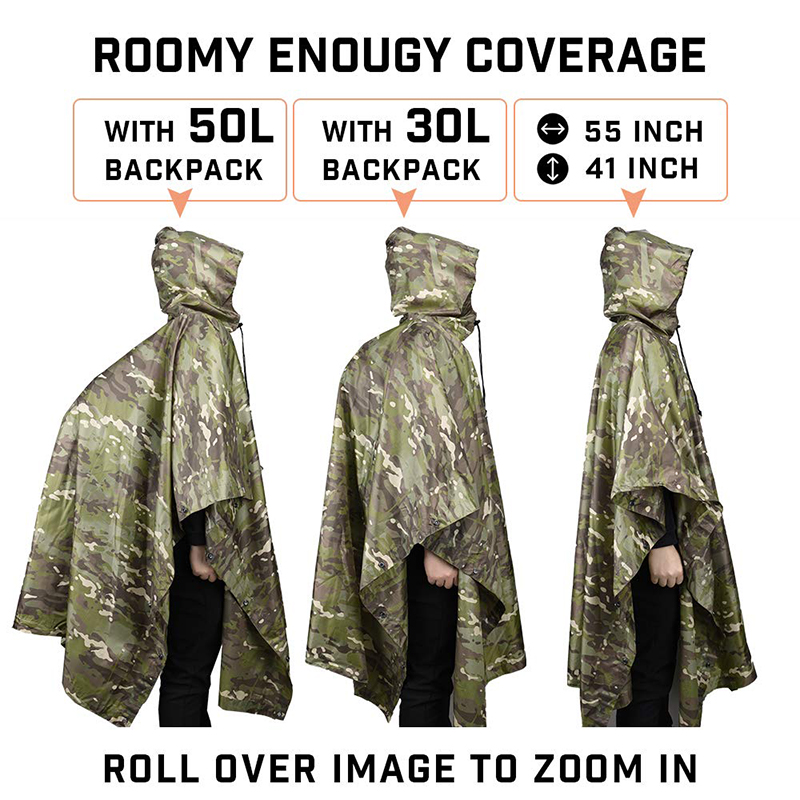 Jas Hujan Kamuflase Taktis Pon - Fishing Rain Suit ulasan dan harga