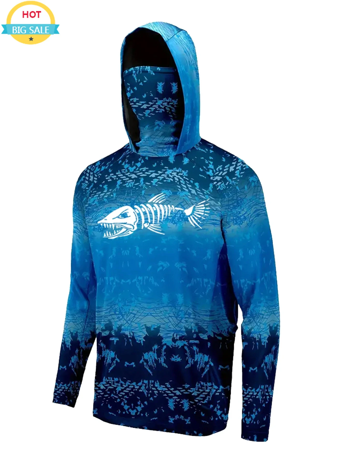 Pakaian Memancing Berkerudung  - Fishing Hoodie ulasan dan harga